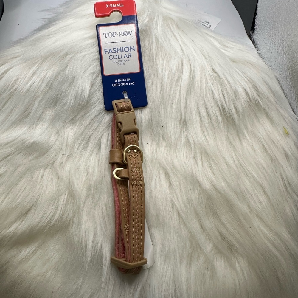 🩷5/$10 Top Paw Tan Fashion Collar